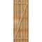 Ekena Millwork Joined Board-n-Batten Shutters w/Z-Bar, Rough Sawn Western Red Cedar, 26 7/8W x 74H, PR RBJ06Z26X074RWR - alternate 4